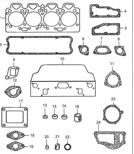 U5LT1006 Perkins Top Set